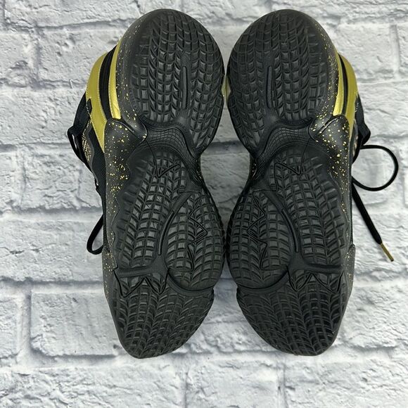 adidas DONOVAN MITCHELL D.O.N. ISSUE #2 FZ3881 Core Black Gold Men’s Size 10.5 main image 4